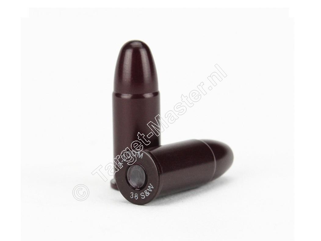 A-Zoom SNAP-CAPS .38 Smith & Wesson Dummy Oefen Patronen verpakking 6